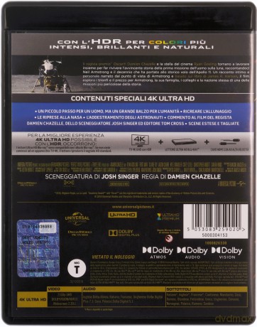 Pierwszy człowiek [Blu-Ray 4K]+[Blu-Ray]