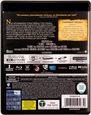 The Goonies [Blu-Ray 4K]+[Blu-Ray]