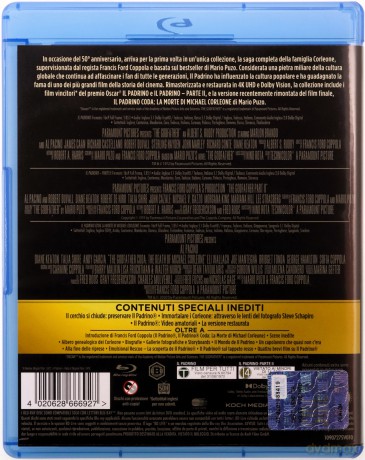 Ojciec chrzestny 1-3 [BOX] [4xBlu-Ray]
