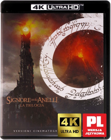 Władca Pierścieni Trylogia [BOX] [9xBlu-Ray 4K]