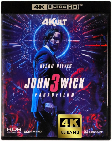 John Wick Chapter 3 - Parabellum [Blu-Ray 4K]+[Blu-Ray]