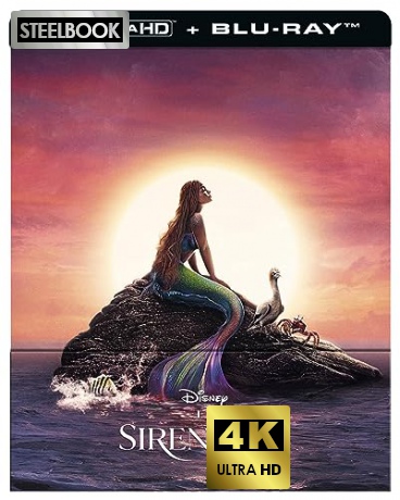 The Little Mermaid (Mała syrenka) (steelbook) [Blu-Ray 4K]+[Blu-Ray]