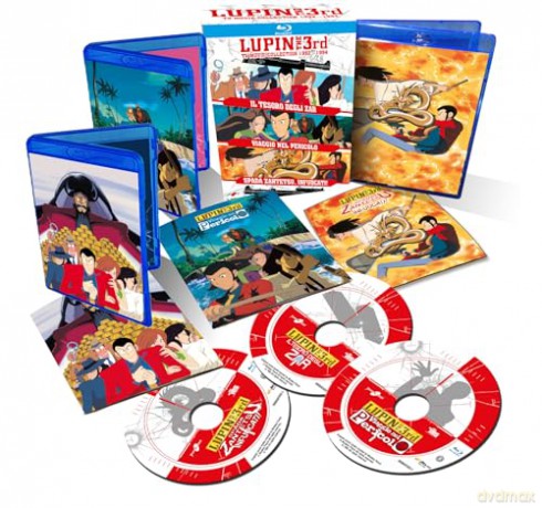 Lupin Iii - Tv Movie Collection ''1992 - 1994'' (Box 3 Br)