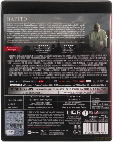 Rapito (Porwany) [Blu-Ray 4K]+[Blu-Ray]