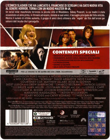 Scream (Krzyk) (steelbook) [Blu-Ray 4K]+[Blu-Ray]