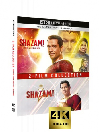 Shazam! 1 + 2 (Box 2 4k+ 2 Br)