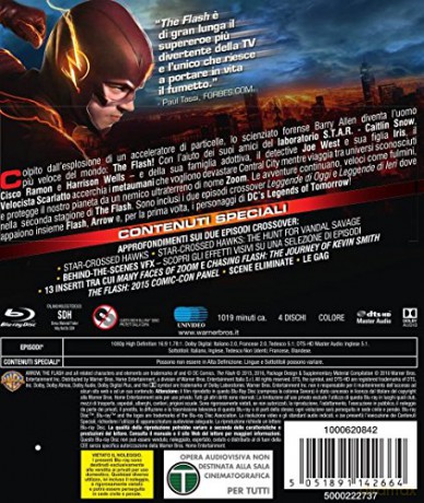 The Flash - Season 02 Box Set Bluray Italian Import