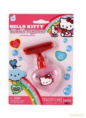 Imperial - Hello Kitty Wisiorek z płynem do baniek [ZABAWKA]