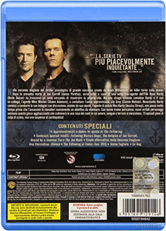 The Following - Season 02 Box Set Blu_Ray Italian Import