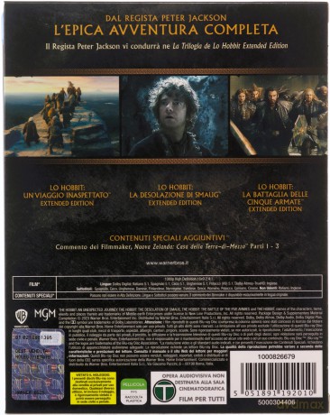 Hobbit Trylogia [BOX] [3xBlu-Ray]
