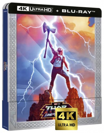 Thor: Love And Thunder - 4k Steelbook (4k+Br) + Card Lenticolare