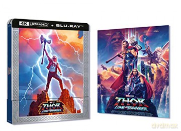 Thor: Love And Thunder - 4k Steelbook (4k+Br) + Card Lenticolare
