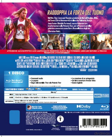 Thor: Love And Thunder + Card Lenticolare
