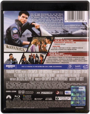 Top Gun [Blu-Ray 4K]+[Blu-Ray]