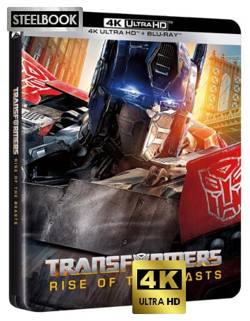 Transformers: Rise of the Beasts (Transformers: Przebudzenie bestii) (steelbook) [Blu-Ray 4K]+[Blu-Ray]