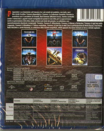Wstrząsy 1-6 Pakiet [6xBlu-Ray]