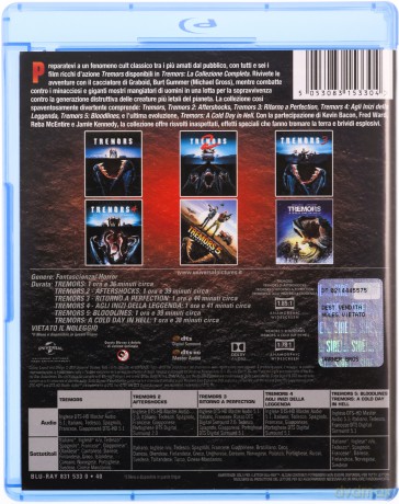 Wstrząsy 1-6 Pakiet [6xBlu-Ray]