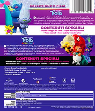 Trolls 1-2 (Trolle 1-2) [2xBlu-Ray]