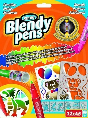 Blendy Pens - Szablony zestaw 2 [ZABAWKA]