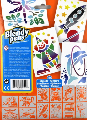 Blendy Pens - Szablony zestaw 2 [ZABAWKA]