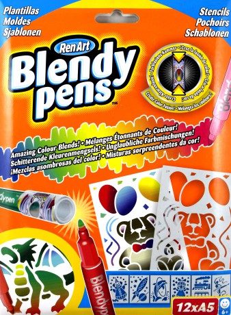 Blendy Pens - Szablony zestaw 2 [ZABAWKA]