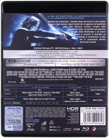 Underworld [Blu-Ray 4K]+[Blu-Ray]