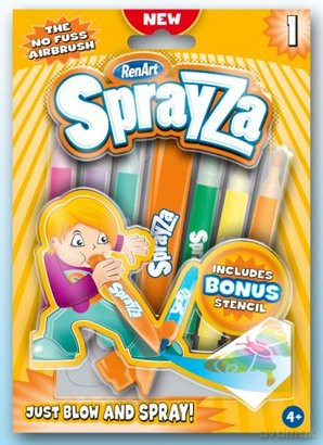 SprayZa - Kolorowy zestaw 1 [ZABAWKA]
