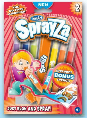 SprayZa - Kolorowy zestaw 2 [ZABAWKA]