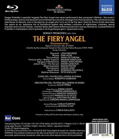 Vesin/Victorova/Paster/Melrose/Perez/+ - The Fiery Angel [Blu-Ray]