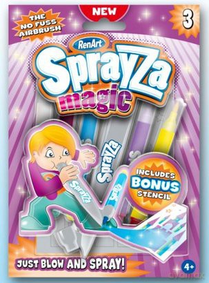 SprayZa - Zestaw magiczny [ZABAWKA]
