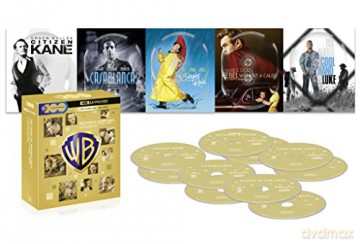 100 Years of Warner Bros: Classic Hollywood: Casablanca / Deszczowa piosenka / Citizen Kane / Cool Hand Luke / Rebel Without a Cause [BOX] [5xBlu-Ray 4K]+[5xBlu-Ray]