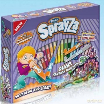 SprayZa - Zestaw gigant [ZABAWKA]