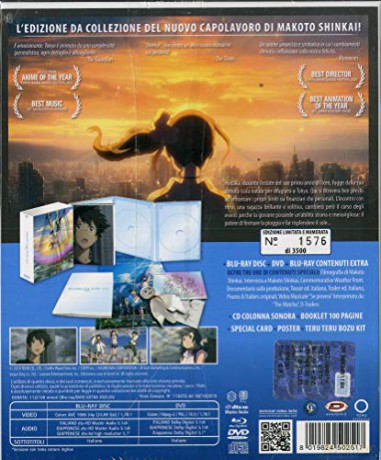 Weathering With You [Blu-Ray]+[DVD]+[CD]
