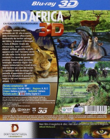Wild Africa (Blu-Ray 3D)