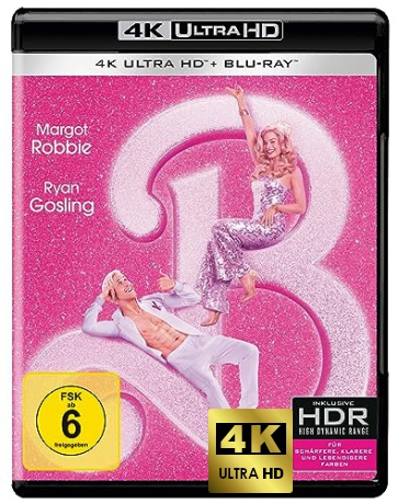 Barbie [Blu-Ray 4K]+[Blu-Ray]