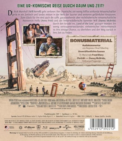 Land of the Lost (Zaginiony ląd) [Blu-Ray]