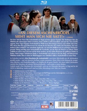 Three Wishes for Cinderella (Trzy orzeszki dla Kopciuszka) [Blu-Ray]