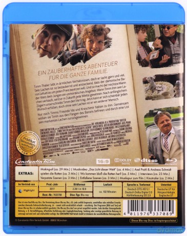 The Legend of Timm Thaler or The Boy Who Sold His Laughter (O chłopcu, który sprzedał swój śmiech) [Blu-Ray]