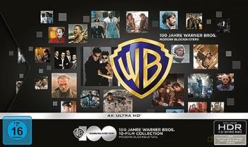 Warner Bros. Modern Blockbusters: Chłopcy z ferajny / Bez przebaczenia / Operacja Argo / Joker / Ready Player One / Interstellar / Mad Max: Fury Road / Incepcja / The Green Mile / Matrix [BOX] [10xBlu-Ray 4K]