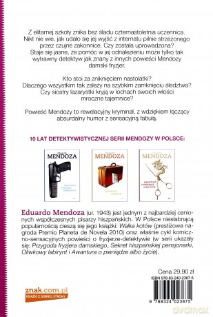 Sekret hiszpańskiej pensjonarki - Eduardo Mendoza [KSIĄŻKA]