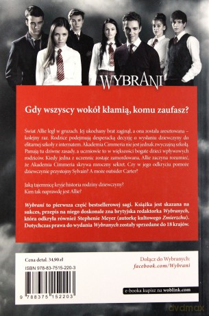 Wybrani - C.J. Daugherty [KSIĄŻKA]