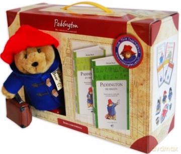 Zestaw: miś Paddington w niebieskim płaszczyku + 2 książeczki - Michael Bond [KSIĄŻKA]