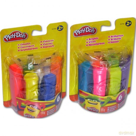 HASBRO PlayDoh Zestaw startowy 6 Kol A2762 [ZABAWKA]