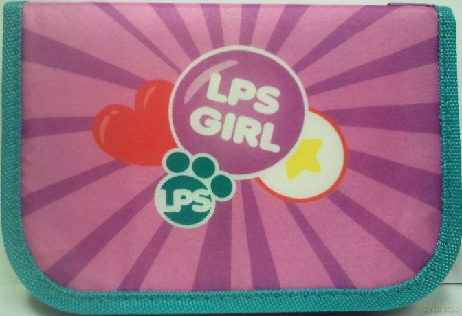 Piórnik 1 Zamek 2 Klapki Bez Wyposażenia Stk 18-35 Little Pet Shop LPS [GADŻET]