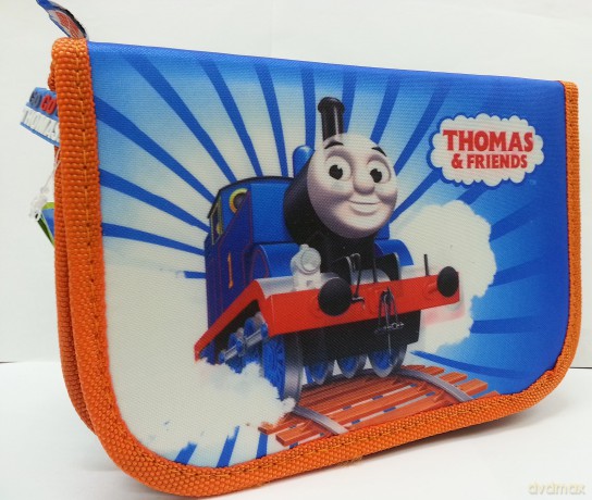 Piórnik 1 Zamek 2 Klapki Bez Wyposażenia Stk 38-35 Tomek i Przyjaciele (Thomas & friends) [GADŻET]