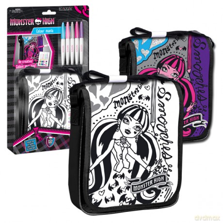 Torebka Do Malowania Z Klapką Stk49 Monster High [TORBA]