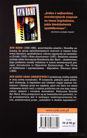 Kapitalizm. Nieznany ideał - Ayn Rand [KSIĄŻKA]