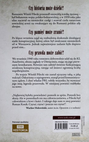 Znamię na potylicy. Opowieść o rotmistrzu Pileckim - Roman Konik [KSIĄŻKA]