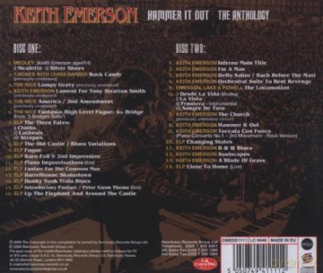 Keith Emerson: Hammer It Out: The Anthology [2CD]