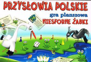 Gra planszowa. Przysłowia polskie. Niesforne żabki [ZABAWKA]